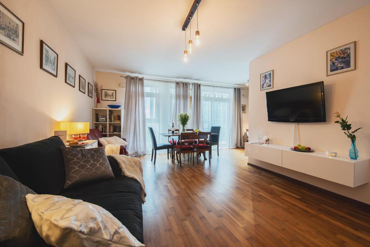 Gdanski Business Center Apartments Varsó Kültér fotó