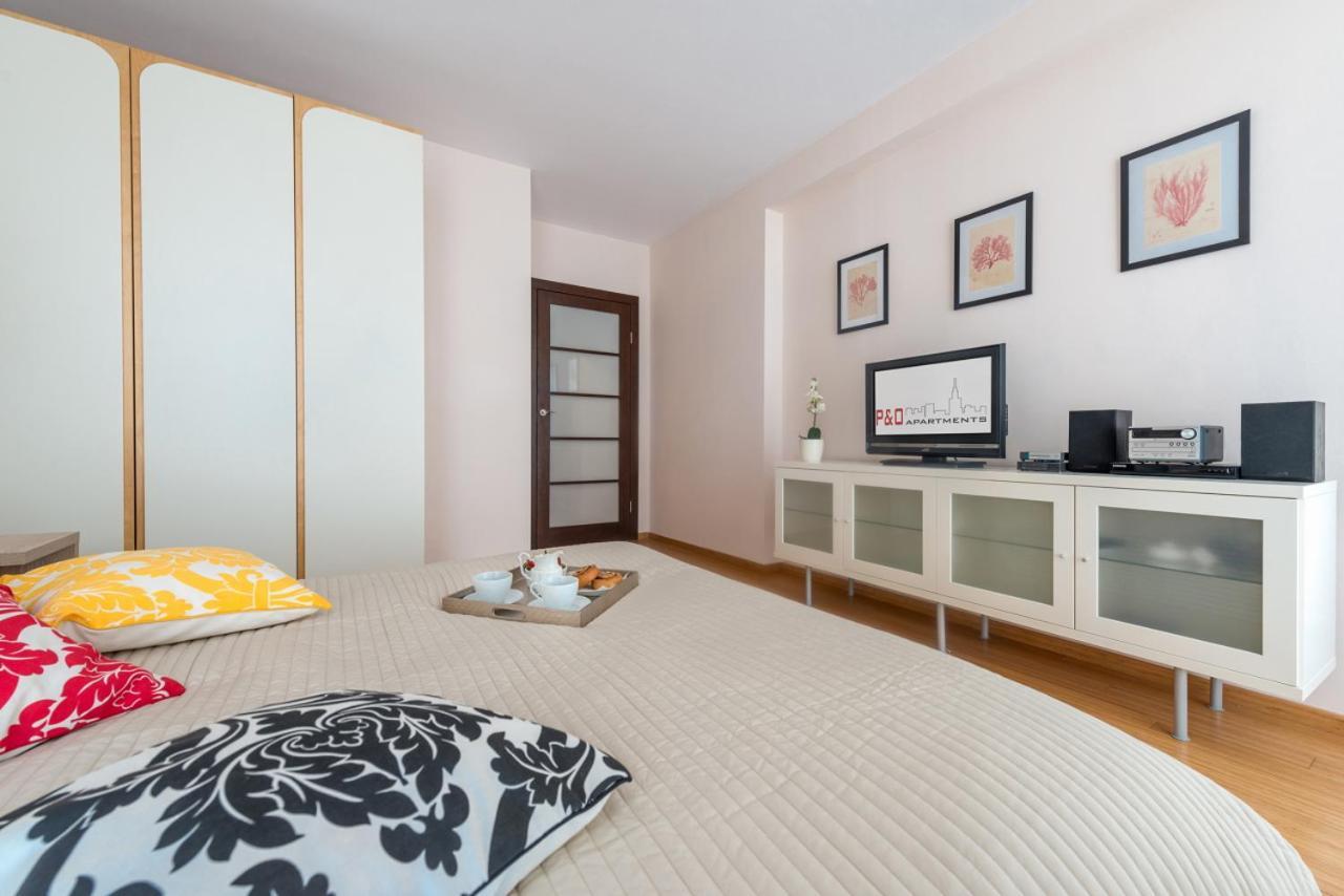 Gdanski Business Center Apartments Varsó Szoba fotó